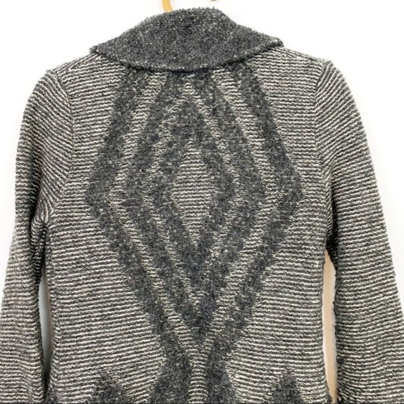 Anthropologie | Angel Of The North | Textured Chevron Cardigan Sweater Size S - Picture 6 of 9